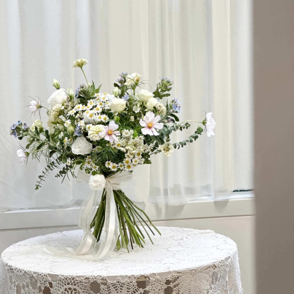 【胖精靈花藝】Elvira 新娘捧花