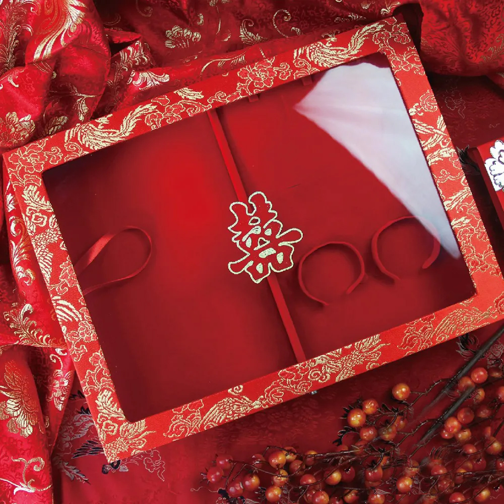 【嘉禮文創】文定訂婚 – 聘金金飾盒（租）